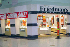 Friedman's Jewelers store closing sale